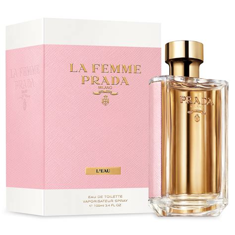 prada la femme weiß|prada la femme la eau.